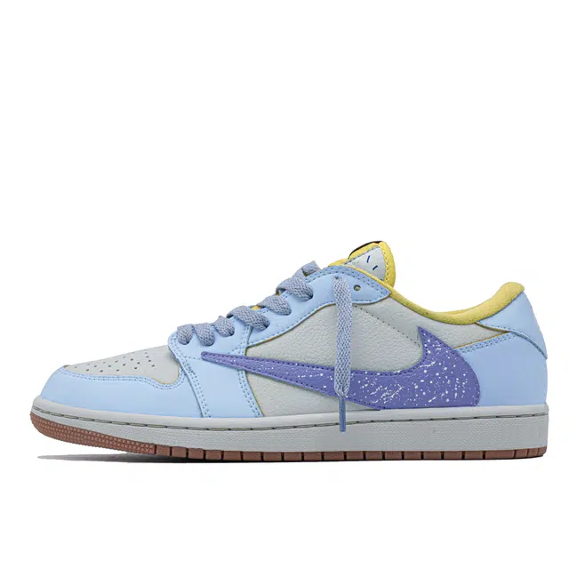 Travis Scott x Air Jordan 1 Low "Blue Purple"