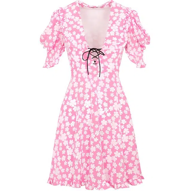 Miu Miu Floral Print Dress