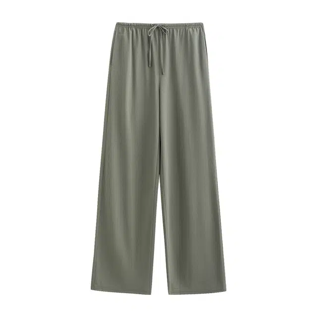 初语 松弛感纯色简约舒适时尚休闲裤 女款