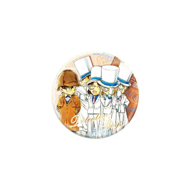 卡游 名侦探柯南 怪盗基德 毛利兰 江户川柯南 吉田步美 漫画主题特别款吧唧 徽章