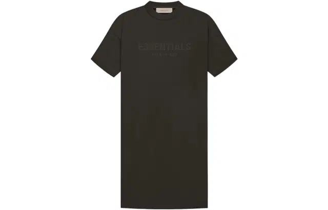 FW22 Womens Tee Dress Off Black