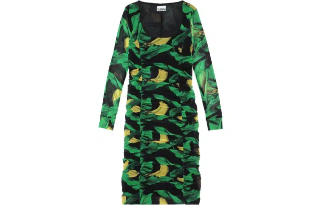 GANNI FW22 Black Dress