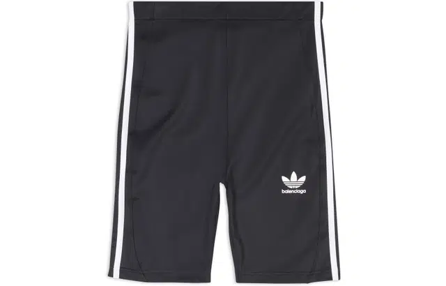 Balenciaga High-Waisted Shorts Black