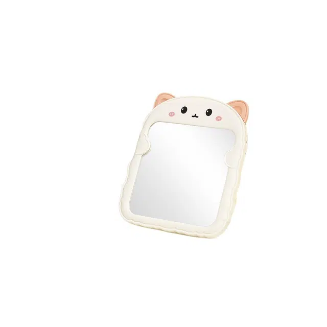 艾情草之恋 可悬挂台式镜化妆工具 卡通猫耳