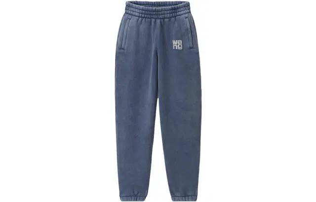 Alexander Wang SS24 Essential Joggers Navy