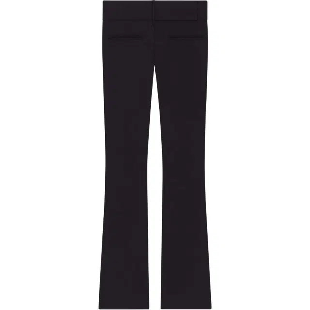 COURREGES SS25 BELTED HERITAGE PANTS BLACK