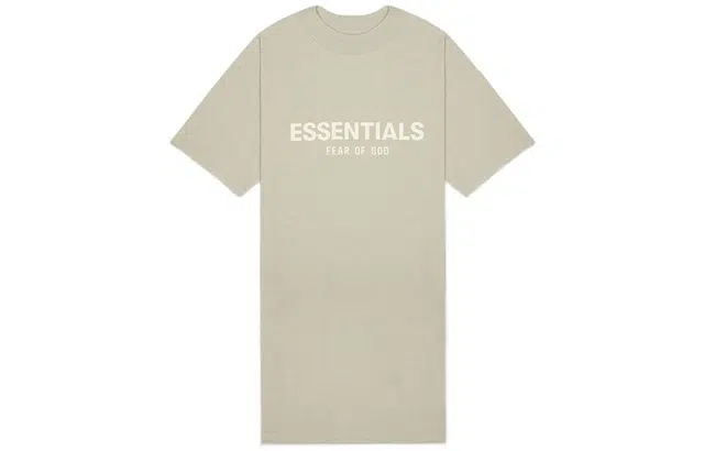 Fear of God Essentials T-Shirt Dress Sea Foam