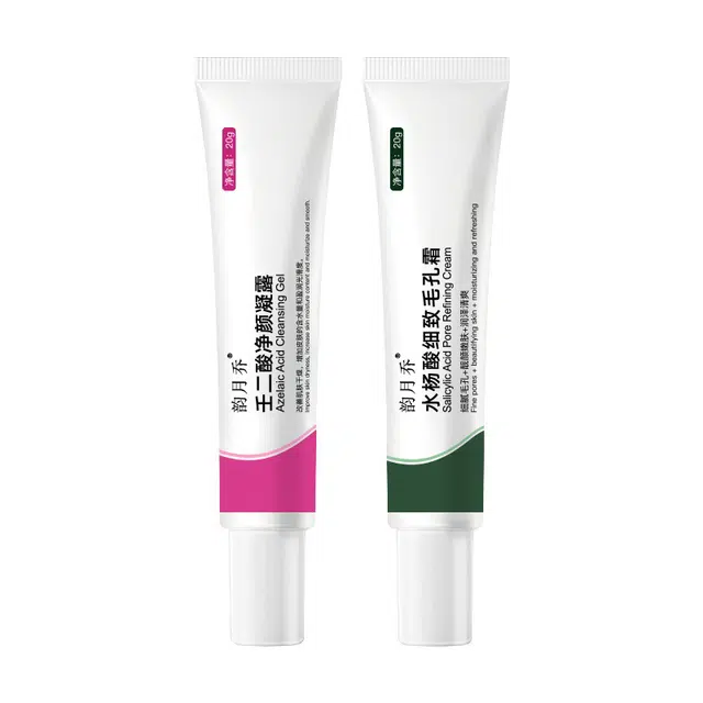 韵月乔 壬二酸凝胶保湿补水清洁霜黑头导出液水杨酸平滑润泽嫩肤 保湿修护淡斑淡痘印补水补水滋润型