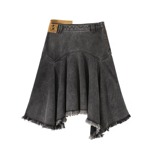 CONP Label Dislocation Denim Skirt
