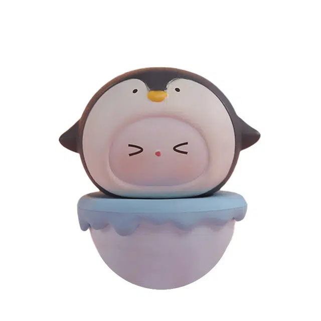 猴大使 不倒翁树脂 玩具