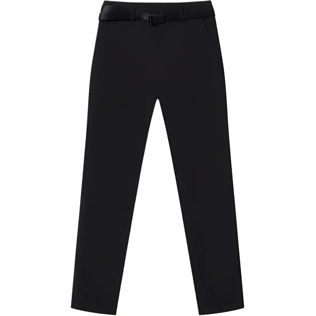 探路者 纯色中腰直筒休闲裤 女款