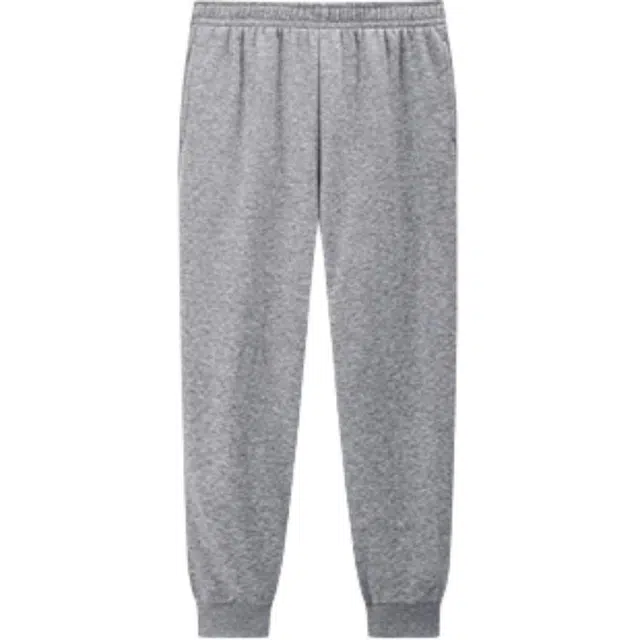 鸿星尔克 生活系列 舒适简约百搭纯色休闲裤 女款 米卡花灰