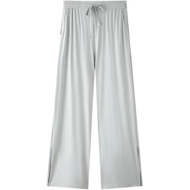 三福 简约舒适时尚垂感休闲裤 女款 浅灰色