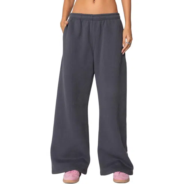 edikted Bonney Bow Detail Sweatpants