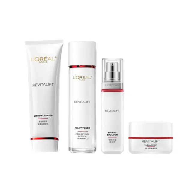 欧莱雅 复颜视黄醇专研护肤套装 紧致保湿滋润