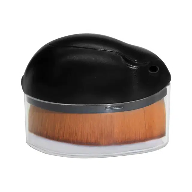 柚予颜  小仓鼠黑色粉底刷 便携柔软