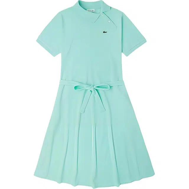Lacoste Solid Mint Dress