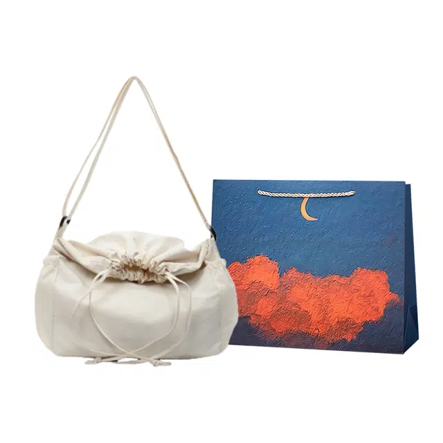 爱尔绅特 春夏休闲百搭褶皱潮流个性小众旅行 尼龙 斜挎单肩包 常规 女款 多色