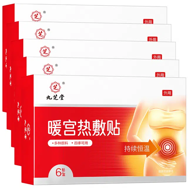 九芝堂 益母草艾草暖宫热敷艾灸贴 全身发热