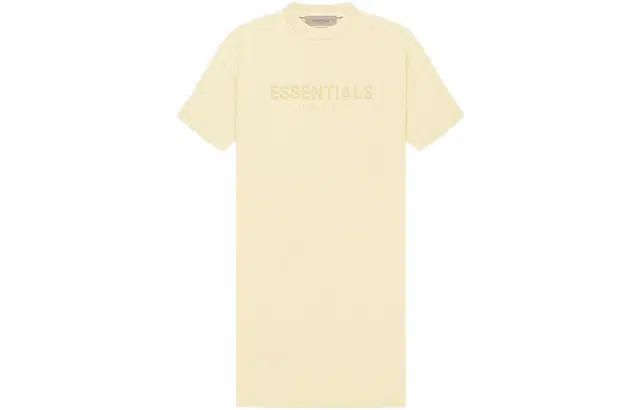 FW22 Womens Tee Dress Canary Logo