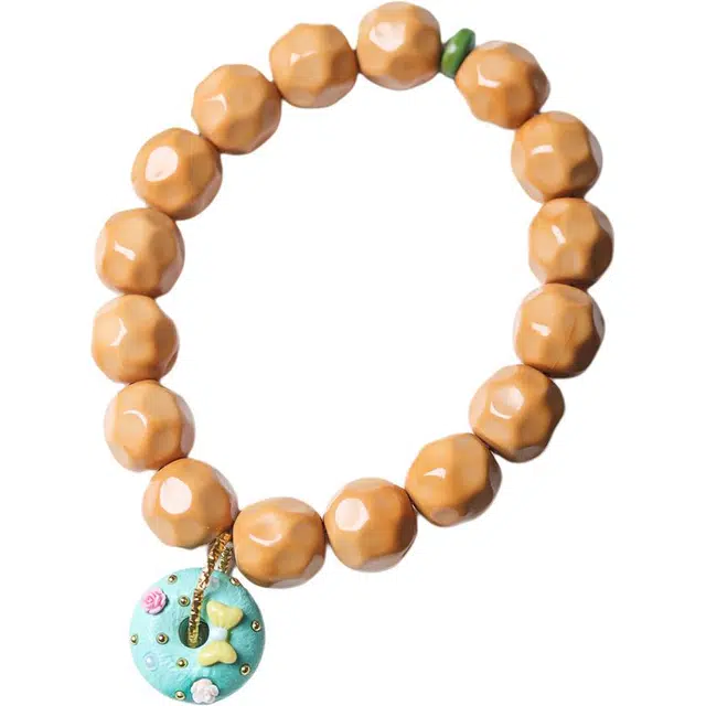 得笙陌 平安扣奶酪全品精美小众款 猴头核桃 手串 男女同款情侣款