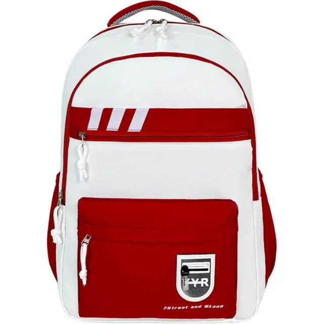 恒源祥 简约时尚小众设计百搭 尼龙 双肩包 男女同款情侣款 多色