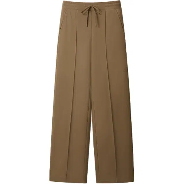 蕉下 纯色抽绳透气宽松阔腿休闲裤 女款