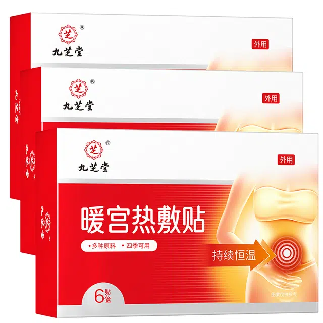 九芝堂 益母草艾草暖宫热敷艾灸贴 全身发热