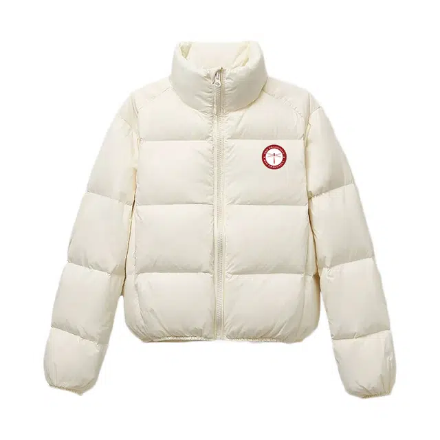 红蜻蜓 美式短款休闲简约百搭面包长袖棉服 女款