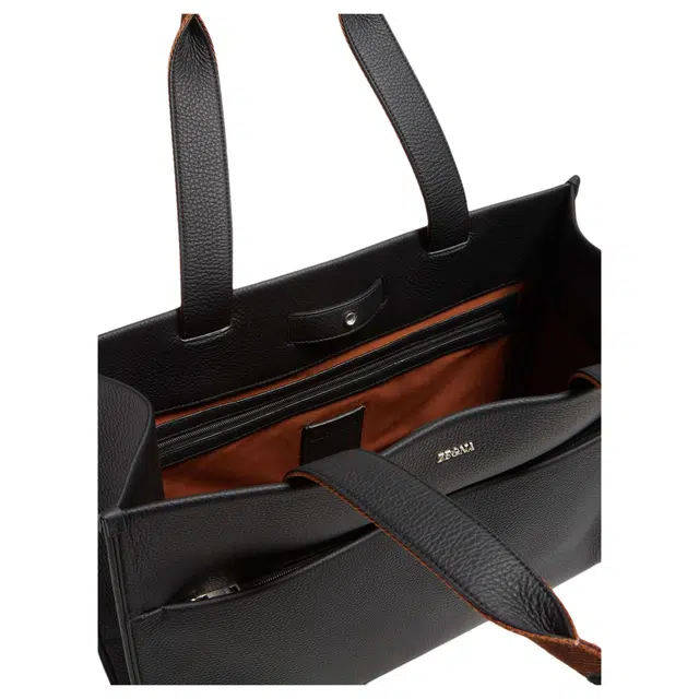 Zegna EW Logo Tote