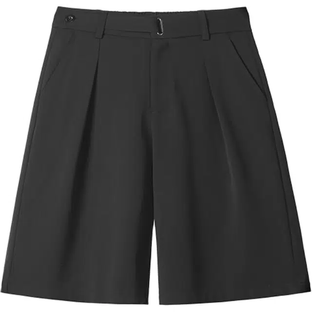 欧路得 美式冰丝速干五分夏季薄款宽松高级感休闲短裤 男女同款