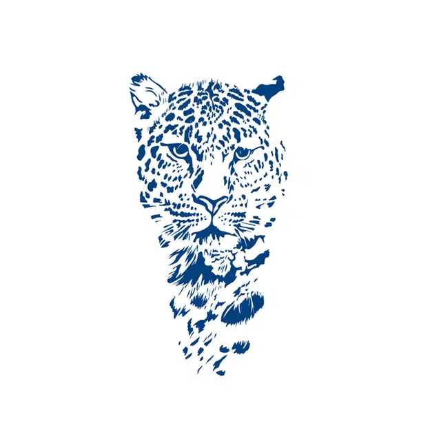 猎己  幻影豹魂草本纹身贴 防水防汗不反光手臂