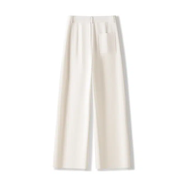 潞优野 高腰阔腿宽松牛仔裤 女款