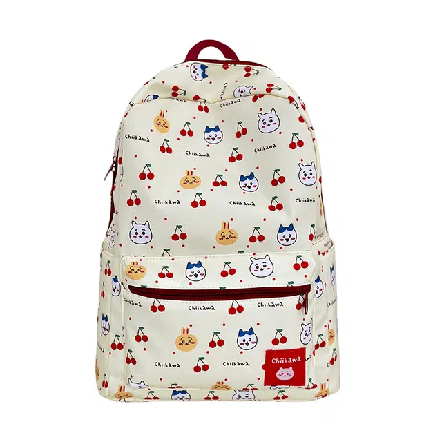 垣途者 日系可爱卡通动漫 少女学生书包初高中大学生 尼龙 双肩包 女款 黄色