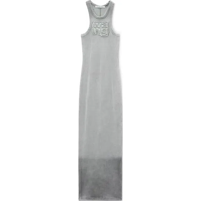 Alexander Wang FW24 Sleeveless Dress Light Grey