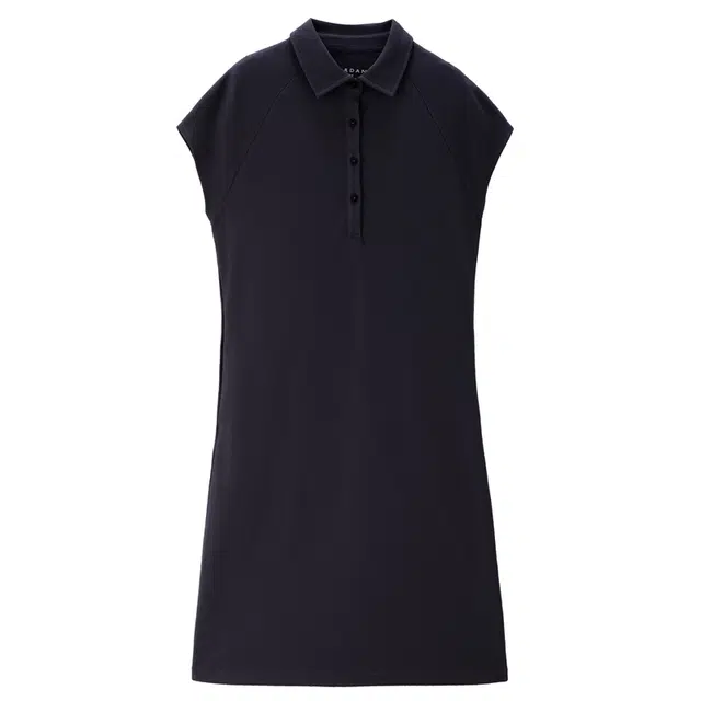 佐丹奴 黑科技凉感插肩袖珠地针织短袖连衣裙 女款