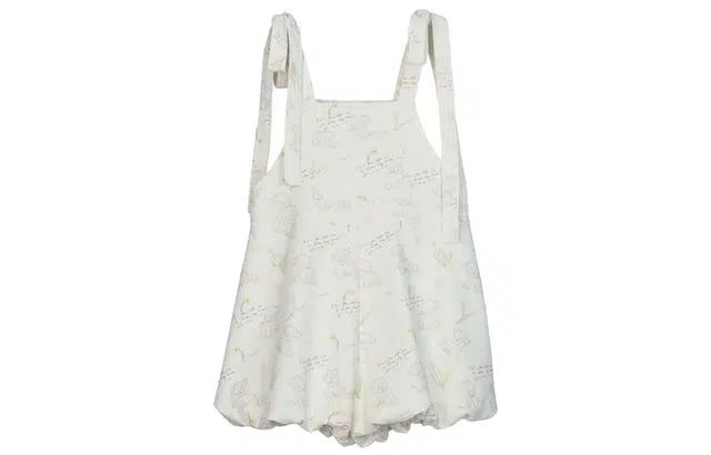 森女部落 原创可爱小羊印花甜美背带裤灯笼休闲裤夏季 女款