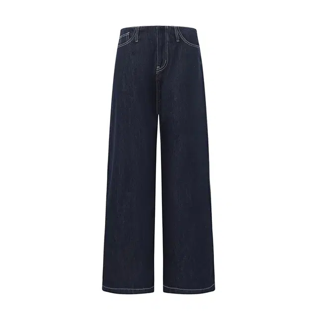 淑好百 女防掉色原色宽松阔腿裤复古莱赛尔牛仔裤 女款