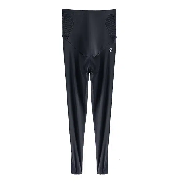 英氏 网孔无缝透气鲨鱼裤防勒防掉裆全孕期可穿孕妇打底裤 女款