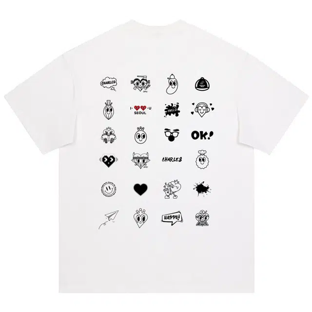 DIBINSAI STUDIO x CHARLES JANG'S HAPPY HEART T