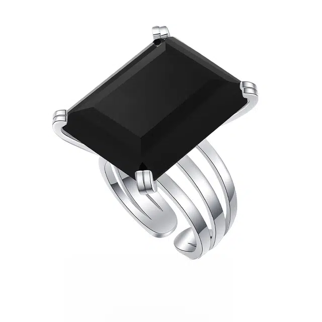 己光 冰糖切割 玛瑙 戒指 男女同款情侣款