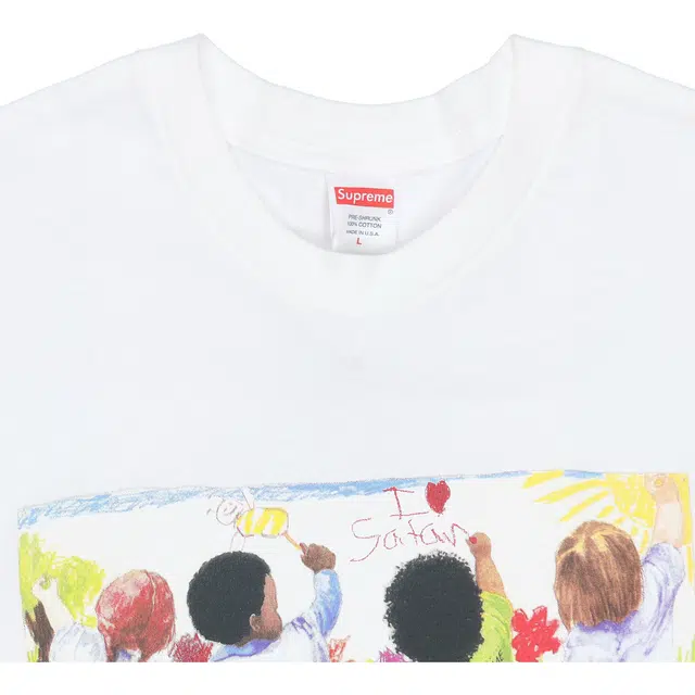 Supreme SS19 Kids Tee White T