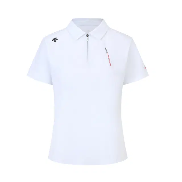 DESCENTE WOMENS RUNNING RUNNING logoPolo