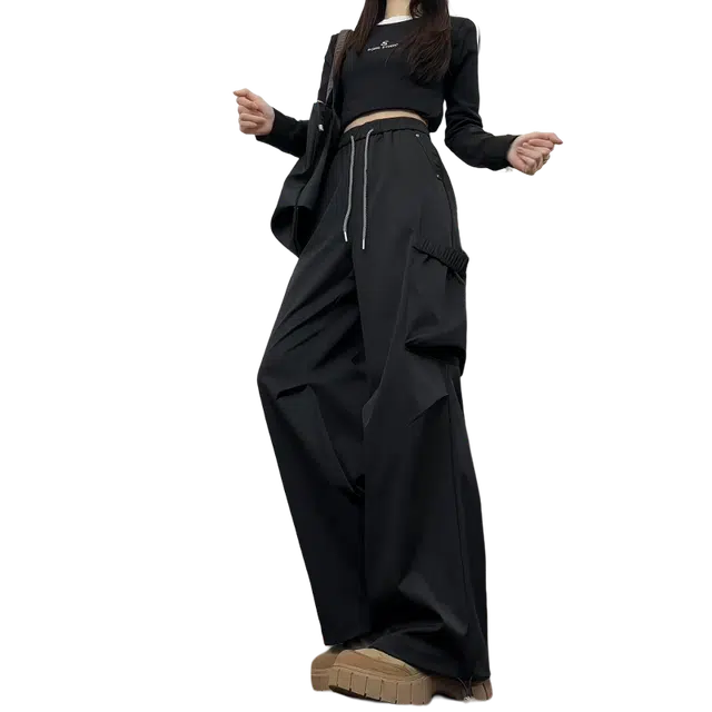 新世家族 百搭时尚设计宽松舒适休闲裤 女款