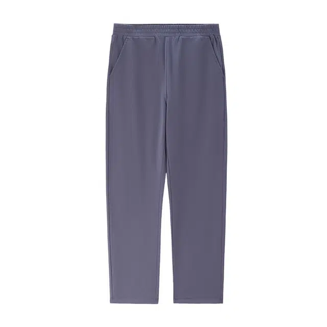 佐丹奴 纯棉可束脚松紧腰卫裤长裤针织运动裤 女款