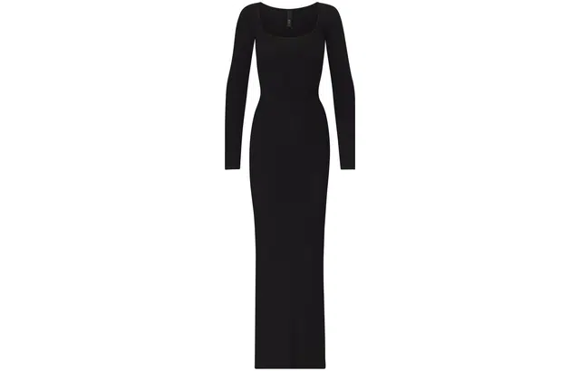 SKIMS SOFT LOUNGE LONG SLEEVE DRESS