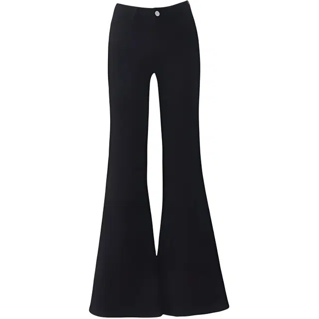 么宁 高个子加长美式不贴腿低腰微喇裤修身显瘦马蹄拖地牛仔裤 男女同款