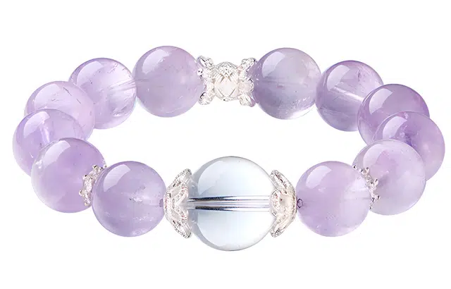 【富贵】 石头记 梦境手饰 紫气东来 诸事皆宜转运配饰  学业上岸发财 礼盒款天然 紫水晶 手串 女款