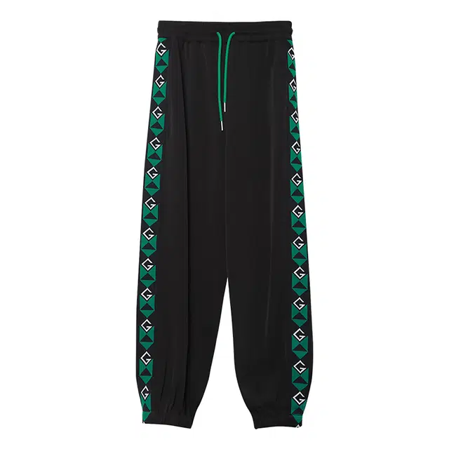 木果果木 宽松复古束脚休闲针织运动裤 女款