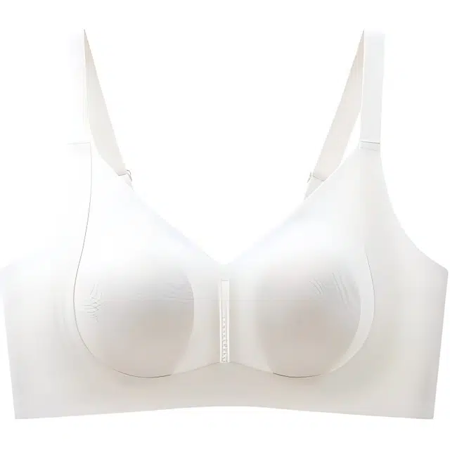 草本初色 大胸显小全罩杯薄款防下垂收副乳无钢圈兔耳杯无痕文胸 女款